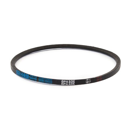 D&D SPA925 Metric V-Belt, 925mm Outside Length, 13 mm Top Width, 10 mm Thickness, 1 Ribs SPA925